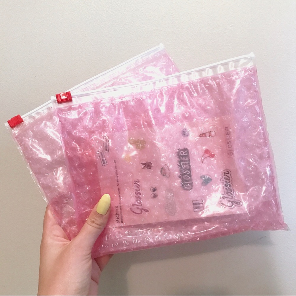 Glossier Pink Pouches - Picture 2 of 2